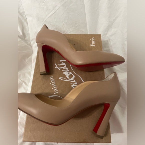 Christian Louboutin Agneska 85 Nappa Heels - Picture 4 of 8